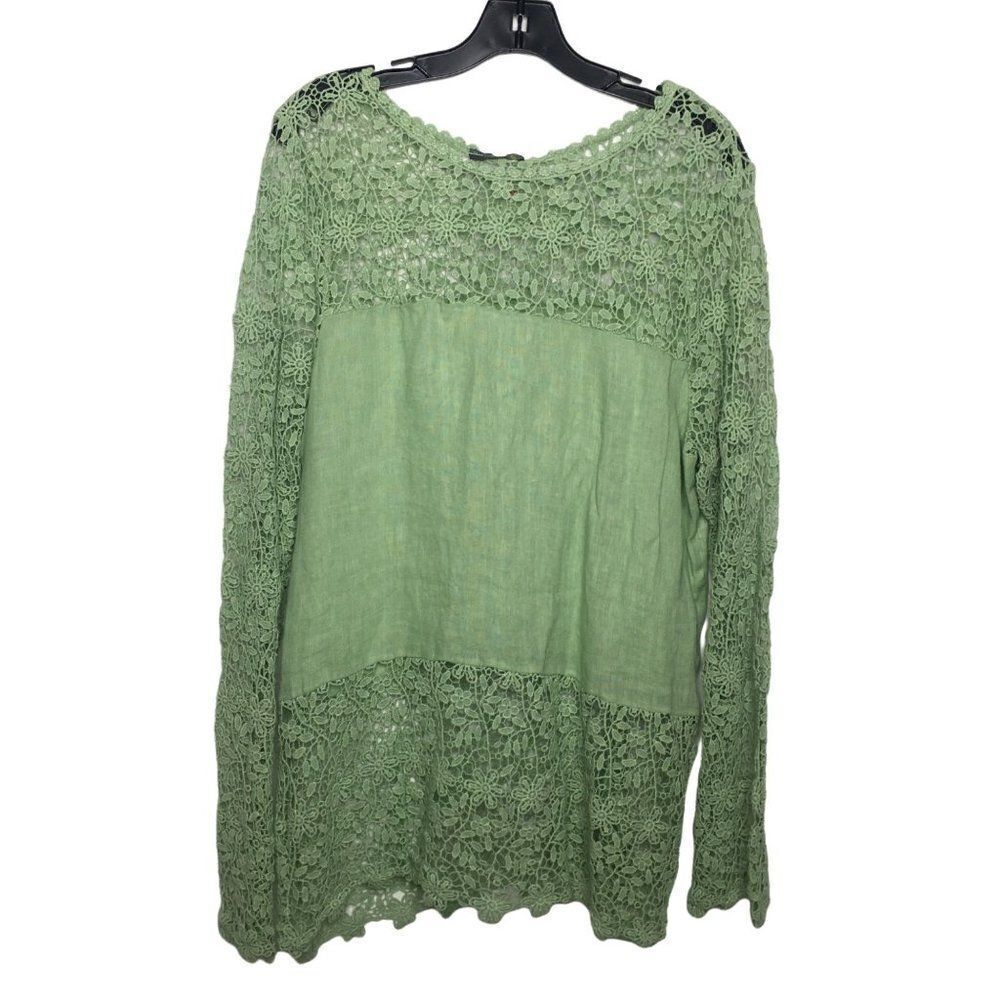 Plazza Del Tempio Linen blouse
